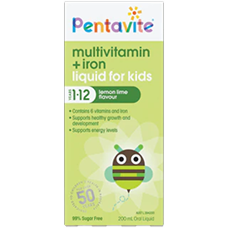 Multivitamin + iron kids liquid  200ml