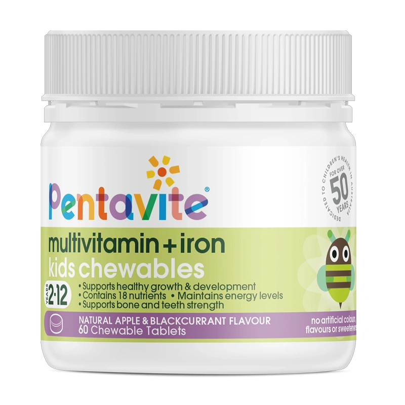 Multivitamin + iron kids chewables
