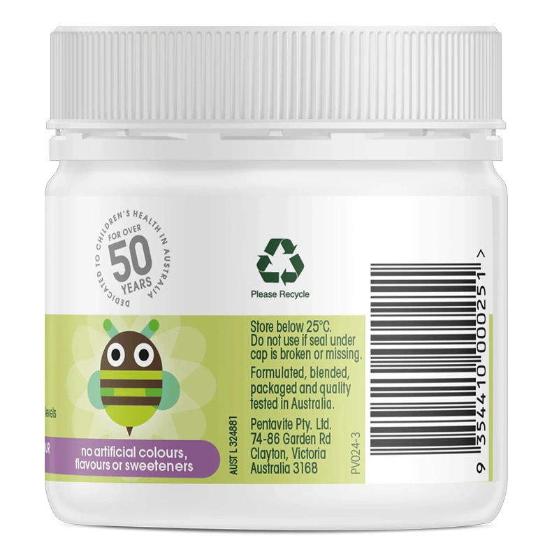 Multivitamin + iron kids chewables